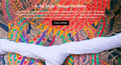 Desktop Screenshot of portfolio.tokyographics.com